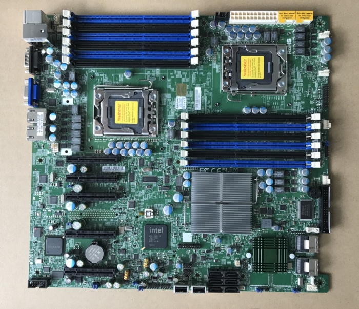 SUPER X8DT6-F Dual Server Motherboard VGA And COM LGA1366 Chipset Intel 5520 New